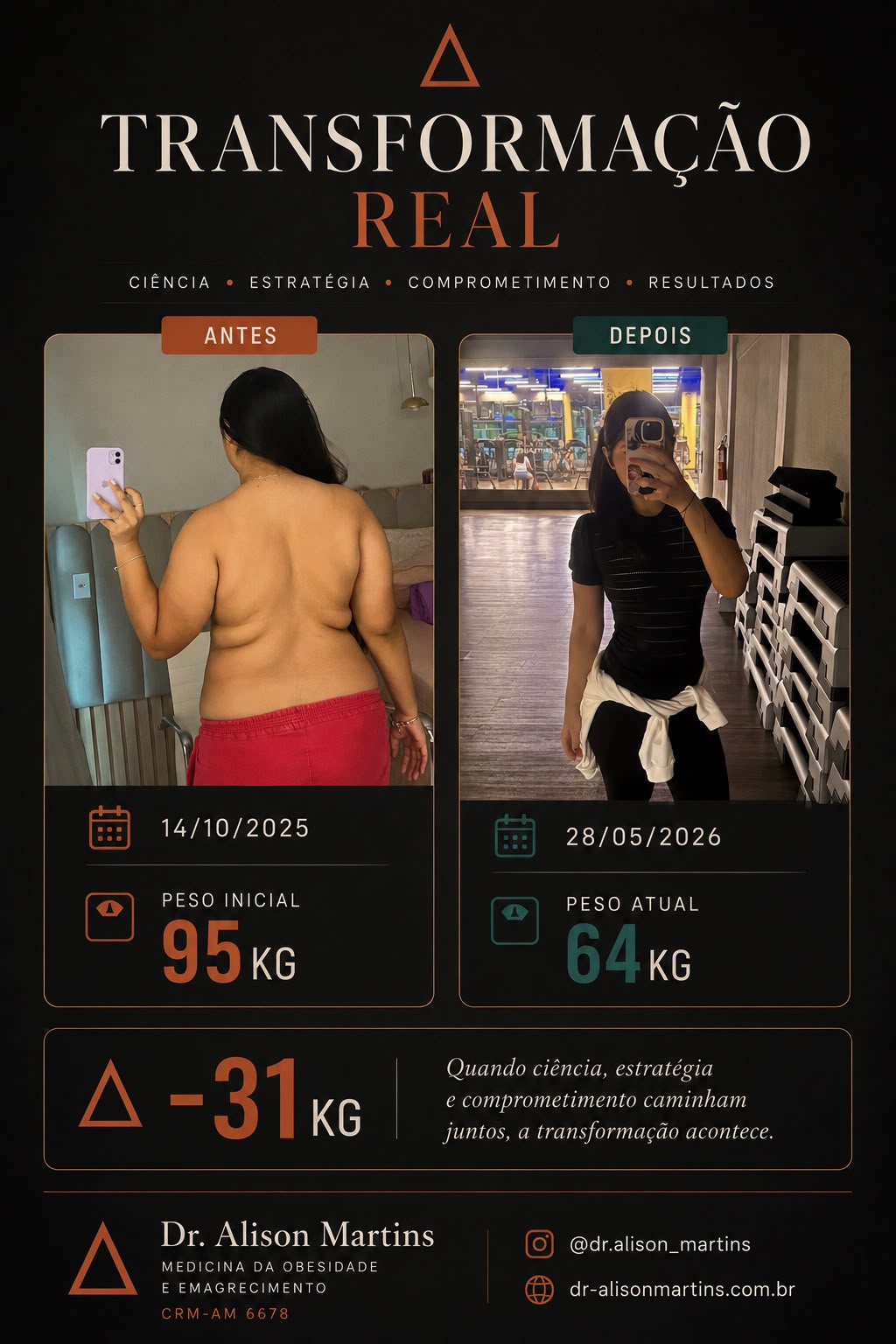 Resultado do paciente 2